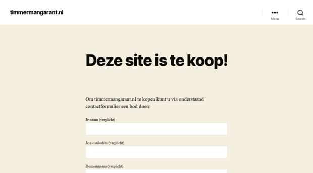 timmermangarant.nl