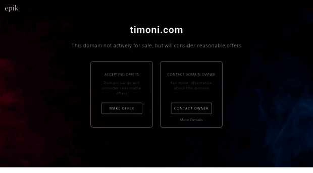 timoni.com
