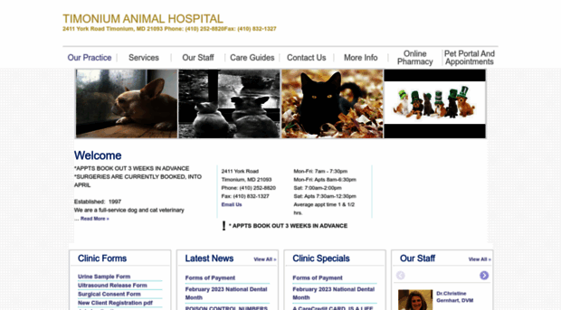 timoniumanimalhospital.vetstreet.com