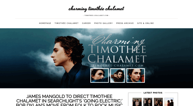 timothee-chalamet.com