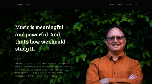 timothydtaylor.com
