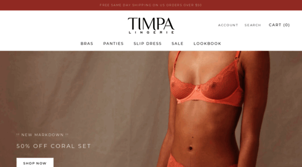 timpalingerie.com