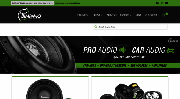 timpanoaudio.com