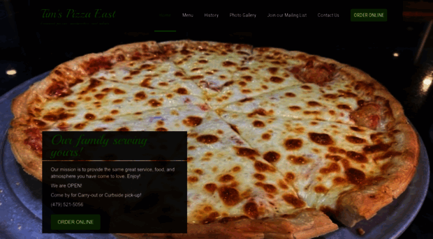 timspizzaeast.com