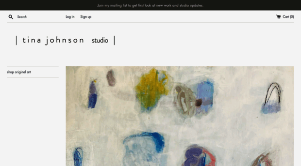 tinajohnsonstudio.com