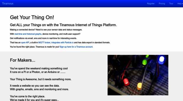 tinamous.com