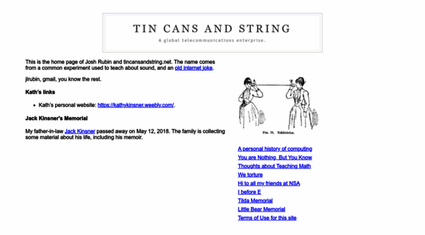 tincansandstring.net