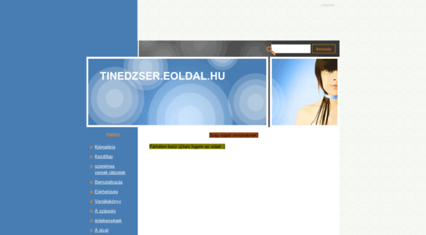 tinedzser.eoldal.hu