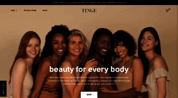 tingebeauty.com