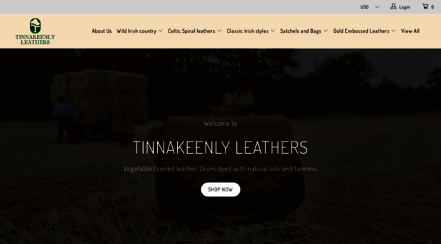 tinnakeenlyleathers.com