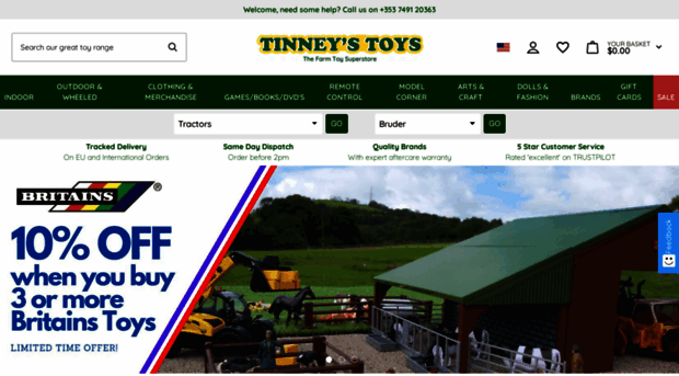 tinneystoys.com