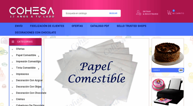 tintapapelcomestible.com