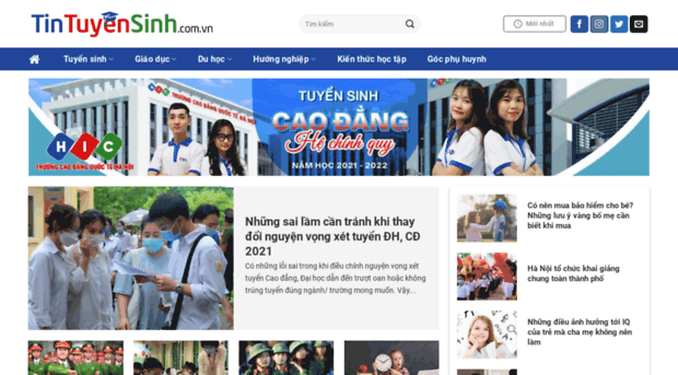 tintuyensinh.com.vn