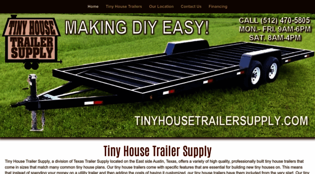 tinyhousetrailersupply.com