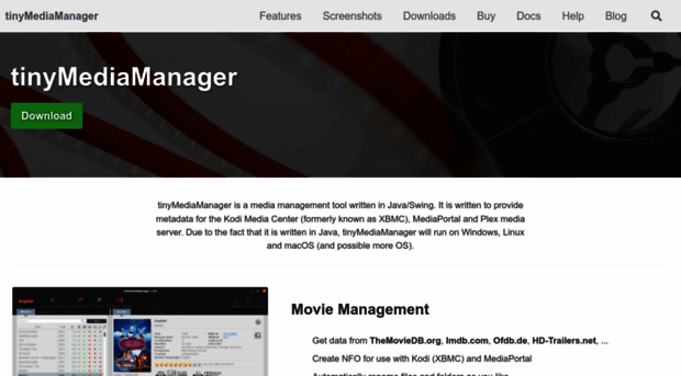 tinymediamanager.org