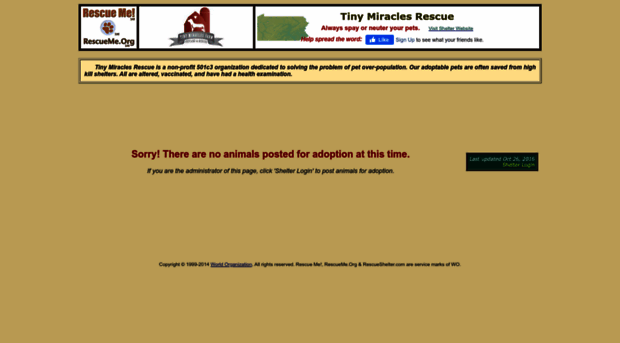 tinymiracles.rescueme.org