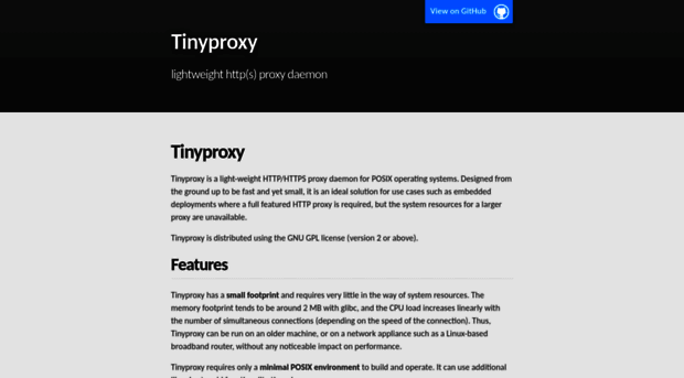 tinyproxy.github.io
