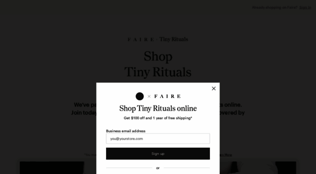 tinyrituals.faire.com