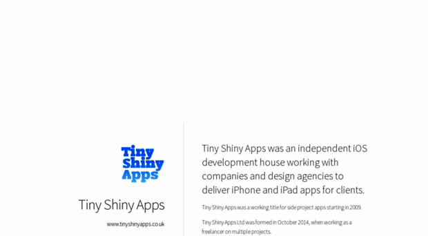 tinyshinyapps.co.uk