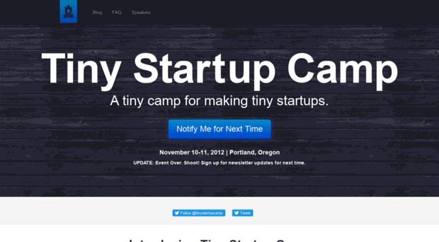 tinystartupcamp.com