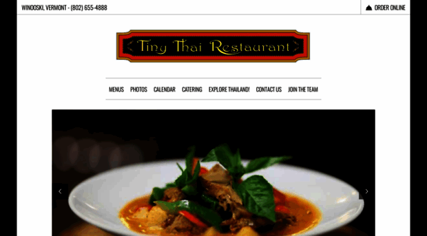 tinythairestaurant.net