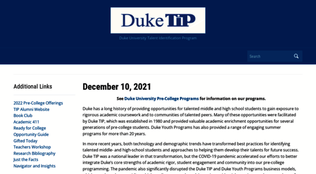 tip.duke.edu