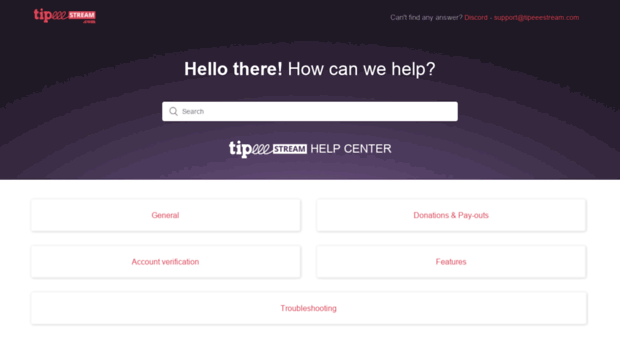 tipeeestream.zendesk.com