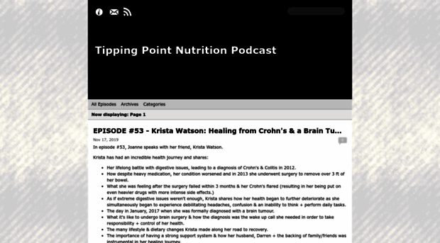 tippingpointnutrition.libsyn.com