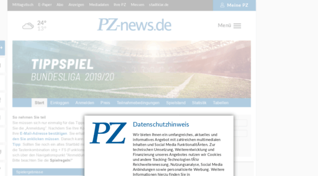 tippspiel.pz-news.de