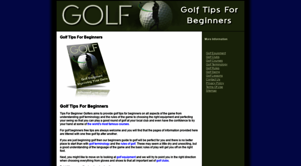 tipsforbeginnergolfers.com