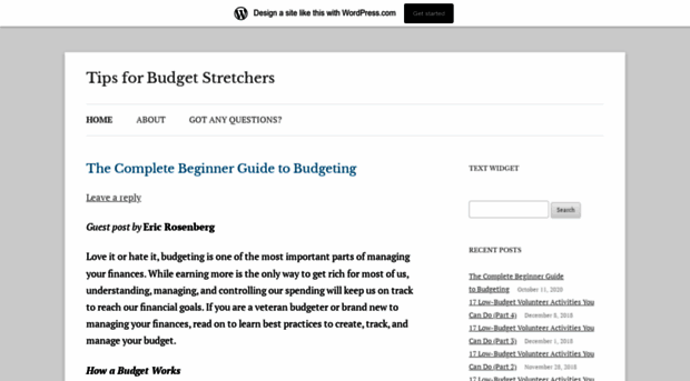 tipsforbudgetstretchers.wordpress.com