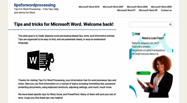 tipsforwordprocessing.com