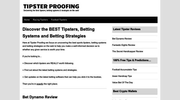 tipsterproofing.co.uk