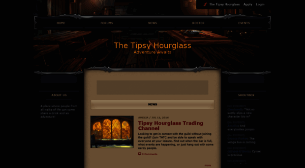 tipsyhourglass.shivtr.com