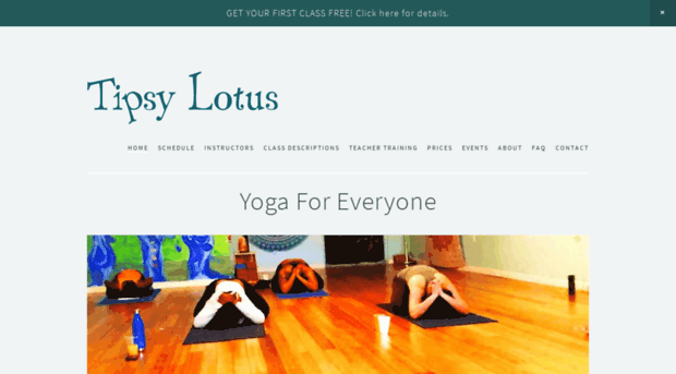 tipsylotusyoga.com