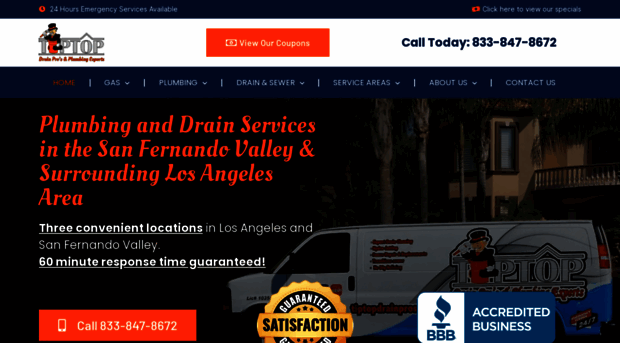 tiptopdrainpros.com