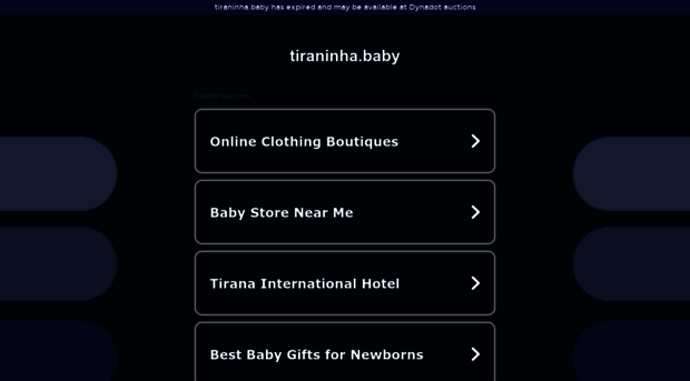 tiraninha.baby