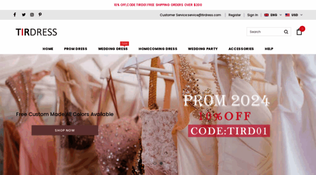 tirdresses.com