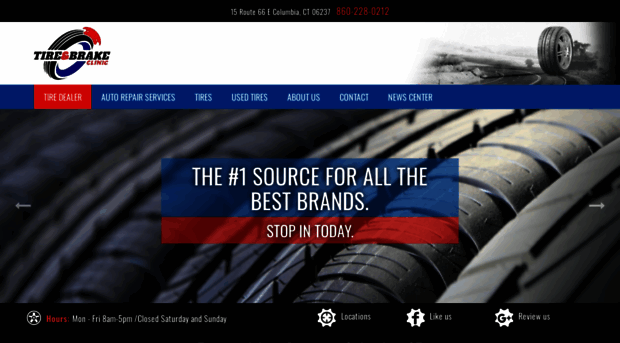 tireandbrakeclinic.com