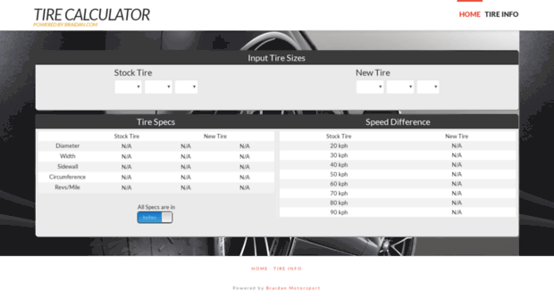 tirecalculator.ca