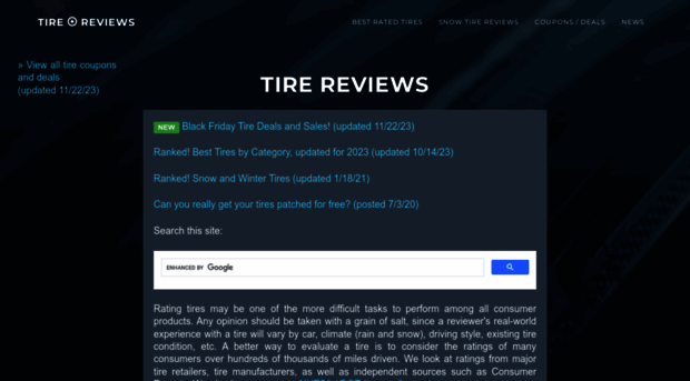 tirereviews.com