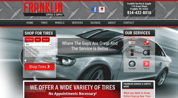 tiresinfranklin.com