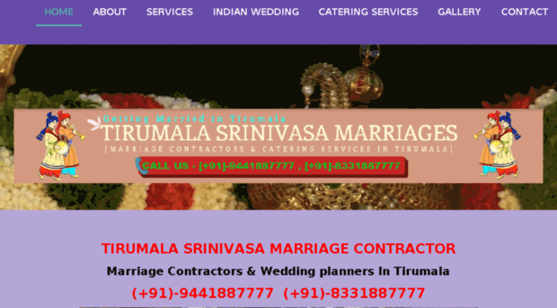 tirumalamarriage.jimdo.com