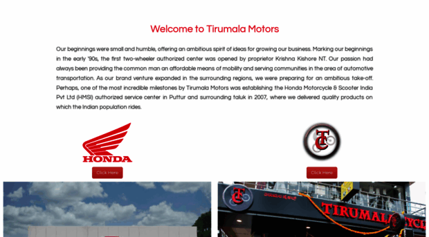 tirumalamotors.com