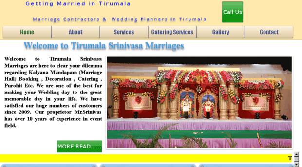 tirumalasrinivasamarriages.org