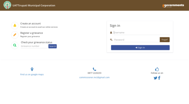 tirupati-uat.egovernments.org