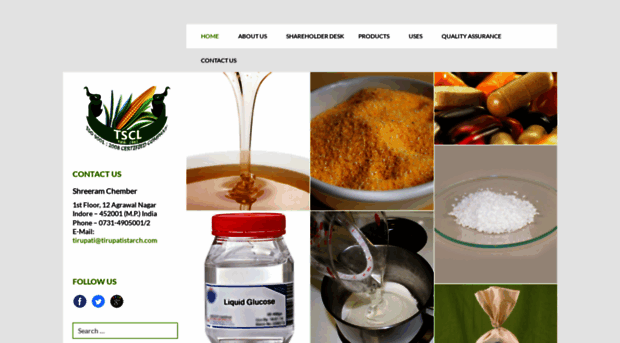 tirupatistarch.com