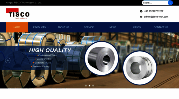 tisco-steelsupply.com