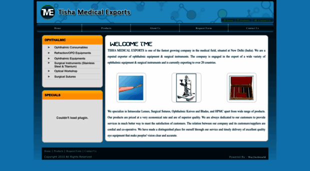 tishamedicalexports.com