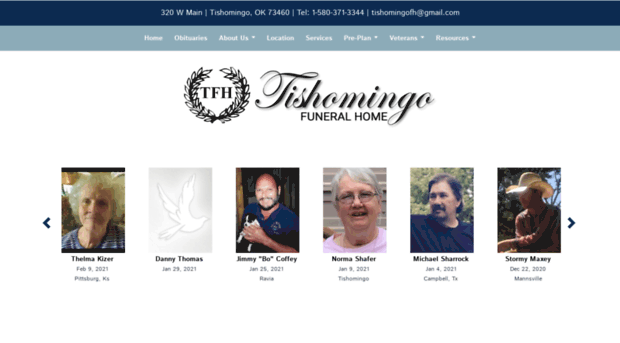 tishomingofuneralhome.com